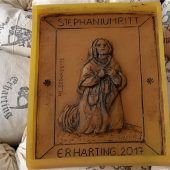 Die heilige Bernadette von Lourdes auf dem Umritt-Mod‘l