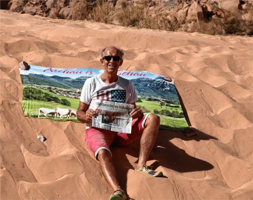 Die Heimat geht mit auf Reisen