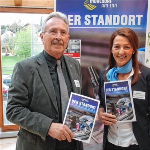 Die neue Standortbroschüre wurde vorgestellt.