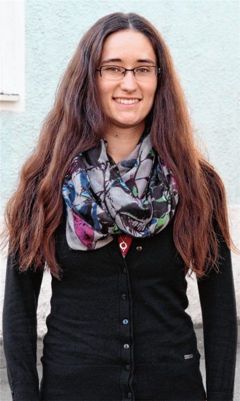 Diese Frau macht anderen Mut: Katharina Bauer ist eine der fünf besten Hochschul-Absolventinnen in Ingenieurswissenschaften in Bayern.Foto dinger
