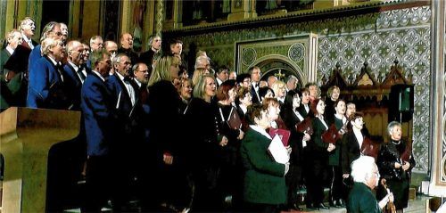 Drei Chöre mit Orchester gestalteten das Cäcilienkonzert in der Bartholomäuskirche, das das Bischof-Bernhard-Jubiläumsjahr abschloss.Foto  re