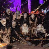 Schaurige Perchten mit großer Show