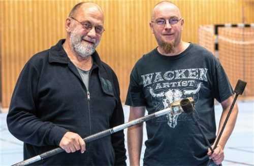 Edi Klemm (links) und Martin Thomas führen den Verein.