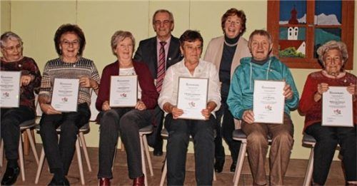 Ehrungen bei den Naturfreunden