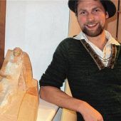 Kreative junge Holz-Künstler