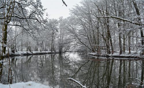 Eine Winteridylle von kurzer Dauer