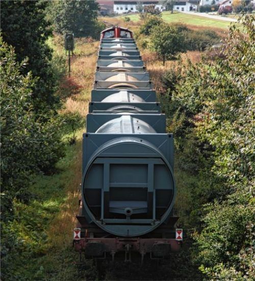 Ende September rollte der letzte Zug mit ZAS-Containern auf den Gleisen zwischen Neumarkt-St. Veit und Marklkofen. Dass der Bahnbetrieb jemals wieder aufgenommen wird, bleibt fraglich.Foto je
