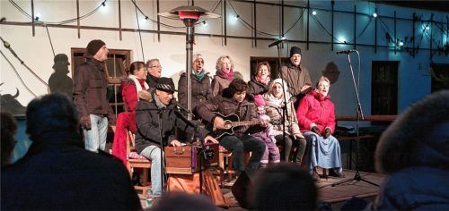 Erstmalig Hofweihnacht in Lohen