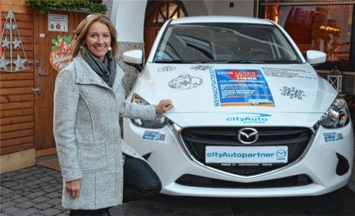 Ex-Skirennläuferin Michaela Gerg unterstützt OVB-Weihnachtsaktion