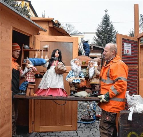 Gestern begann der Abbau der Budenstadt