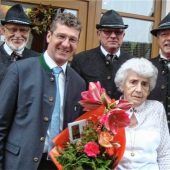 Herbergsmutter Anna Bichler feierte 90.