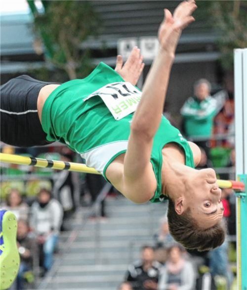 Hochsprung-Ass: Lucas Mihota vom SB/DJK Rosenheim.