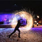 Spektakulärer Auftritt