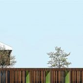 Im Entwurf schon fertig: Das Chiemsee-Hospiz in Bernau