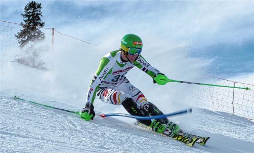 Impression von einem FIS-Slalom-Wettbewerb des Skiclubs Aising-Pang am Waldkopf: Hier richtet der Verein am 24. und 25. März die deutsche Meisterschaft aus. Foto Archiv