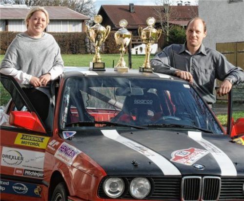 Josef Haagn und Sandra Rabanus holten sich die Rallye-Meisterschaft im ADAC Südbayern.