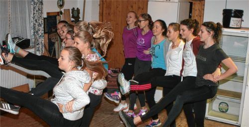 Kinder- und Jugendgarde mit großem Probenfleiß
