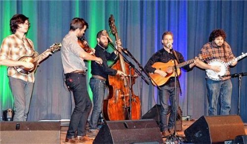 Klassische Besetzung: „The Lonely Heartstring Band“.
