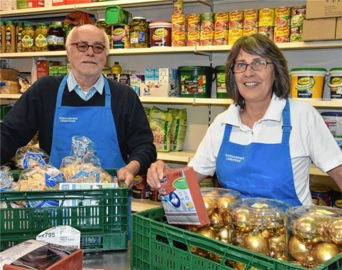 Kochen an Heiligabend wieder auf für Bedürftige und Einsame: Peter und Kornelia Kaiser. Foto Schlecker