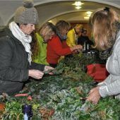 Kränze und Gestecke für den Advent