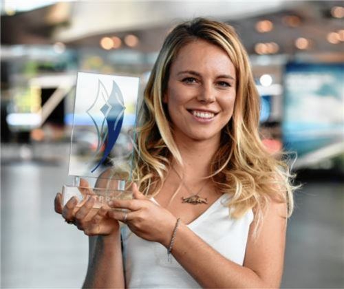 Lisa Zimmermann erhielt den Bayerischen Sportpreis.