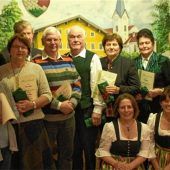 Mitgliederehrung beim Gartenbauverein Aising-Pang