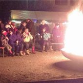 Mößlinger Schützen feiern Wintersonnwend