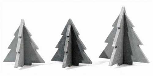 Ob Tannenbaum, Stern oder Teelicht: Betonaccessoires sind ideal zum Dekorieren der eigenen Wohnung oder als Weihnachtsgeschenk für die Liebsten geeignet.