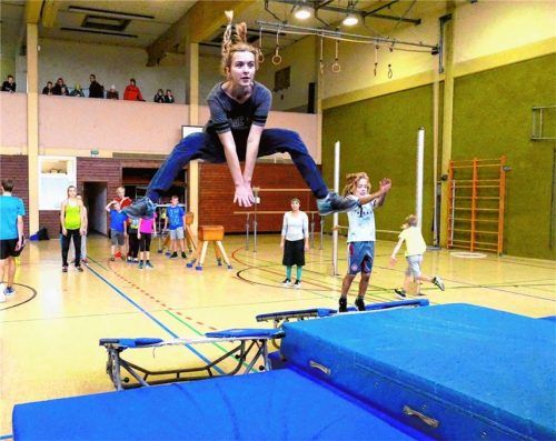 Parkour beim TSV: Laufen und Springen nach Lust und Laune