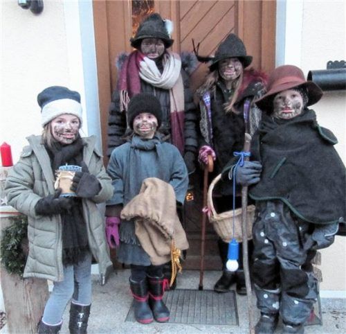 Reibersdorfer Kinder sammeln