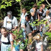 Leiblweg: Tafeln schildern Künstlerleben