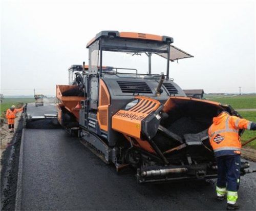 Sanierungsarbeiten auf der Staatsstraße 2079 zwischen Griesstätt und Aichet.