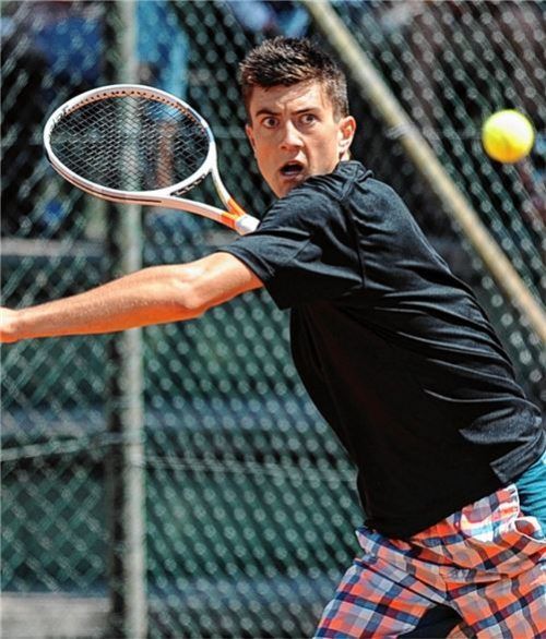 Sebastian Ofner sorgte in Wimbledon für Furore. Foto  Ziegler
