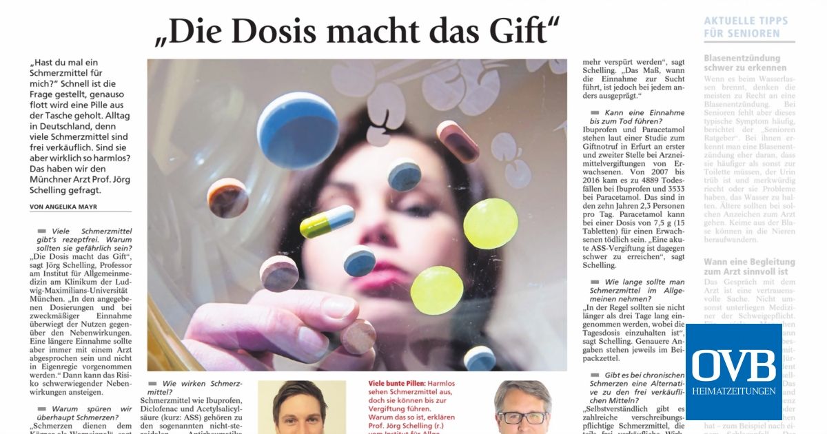 „Die Dosis macht das Gift“ OVB Heimatzeitungen