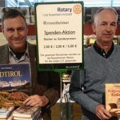 Spende des Verlagshauses für Rotary Club