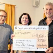 Spende kommt der Renovierung zugute