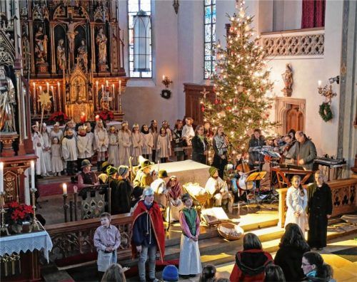 Stimmungsvolle Kinderchristmette in Eggstätt