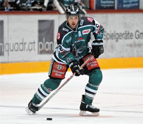 Verteidiger Micky Rohner wird heute sein erstes Saisonspiel für die Starbulls Rosenheim bestreiten.Foto Ziegler