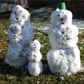 Willinger Schneemannfamilie löst sich auf