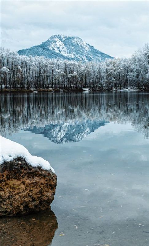 Winterzauber am Reischenharter See