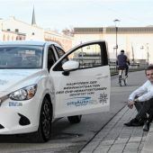 Wohin fährt der Mazda?