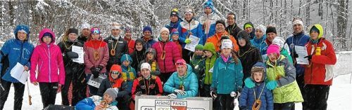 36 Sportler des SC Aising-Pang traten bei Vereinsmeisterschaften an