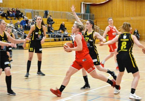 Auch die 22 Punkte von US-Amerikanerin Elizabeth Wood konnten die Niederlage gegen Weiterstadt nicht verhindern.Foto Hörndl