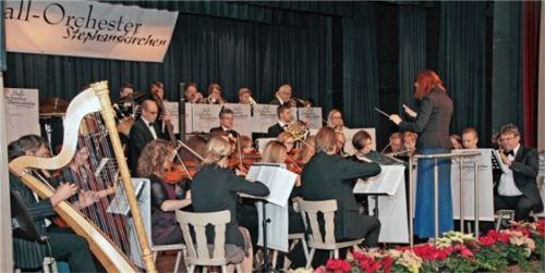 Auftakt für das Kulturleben im Landkreis: Das Neujahrskonzert des Ballorchesters Stephanskirchen.Foto Reisner
