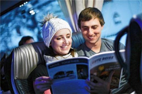Bequem, bestens organisiert und stressfrei sind zum Beispiel Busfahrten ins Skivergnügen.Foto gbk