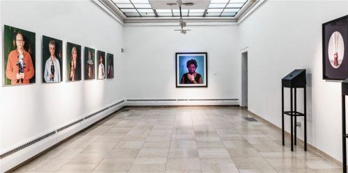 Blick in die Ausstellung: Noch bis Sonntag ist „Broken Lines“ zu sehen. Fotos Weiand