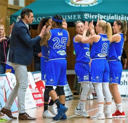 Das Wasserburger Team um Trainer Nikolay Gospodinov will die Spitzenposition mit einem Heimsieg verteidigen.