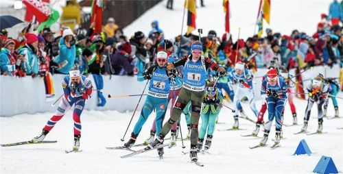 Die Biathlon-Festspiele in Ruhpolding stehen in dieser Woche an: Am heutigen Dienstag werden die Wettbewerbe feierlich eröffnet.Foto Weitz