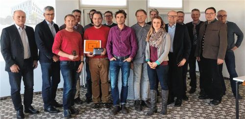 Die Gäste von Stellwerk 18 ließen sich digitale Geschäftsideen vorstellen. Foto re