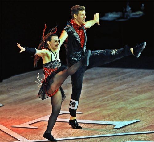 Die Rosenheimer Anja Gentner und Christian Gartmeier zogen in Moskau in das Viertelfinale ein. Archivfoto Ziegler